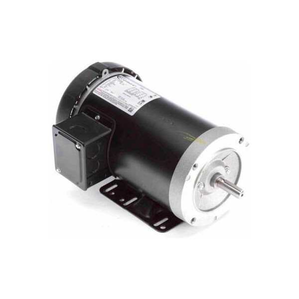 Century General Purpose Three Phase TEFC Motor, 1-1/2 HP, 1725 RPM, 230/460V, TEFC, 56HC Frame